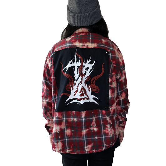 Bleach-Dyed Flannel 1ST PROTOTYPE (Large)