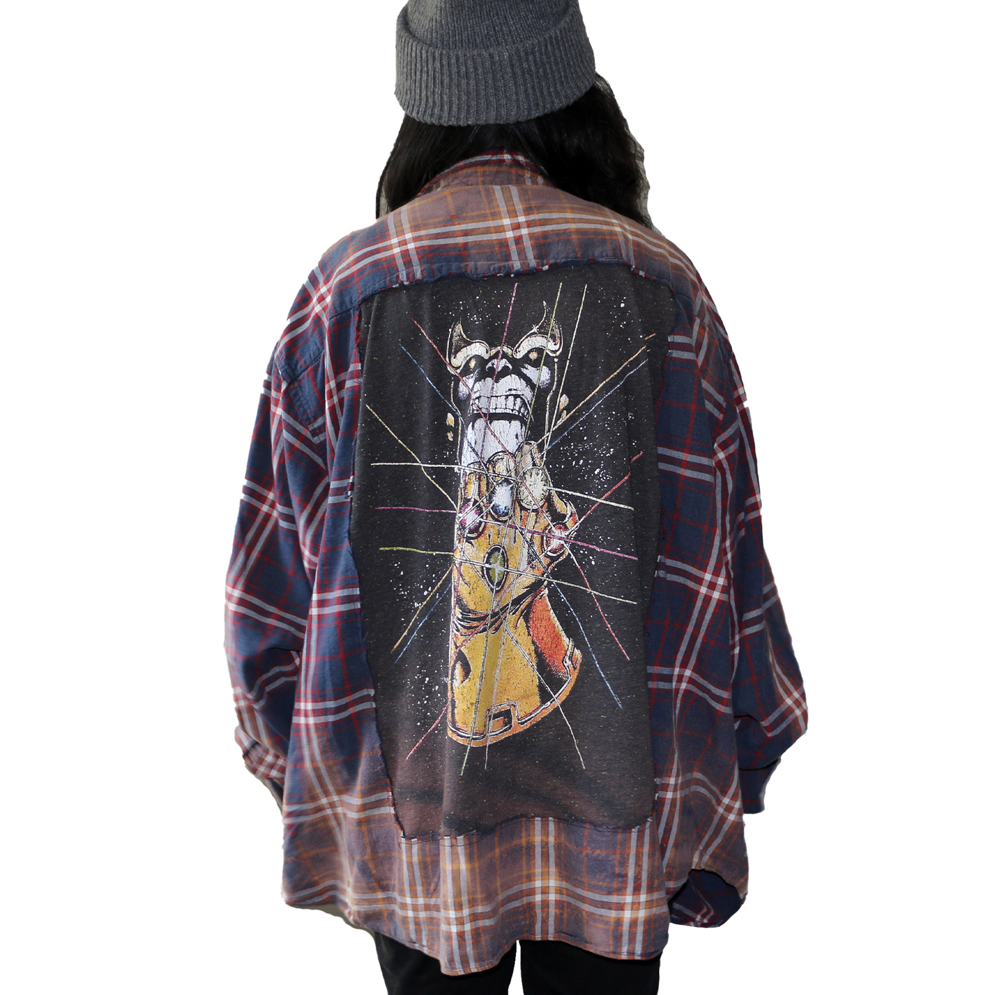 Bleach-Dyed Gauntlet Flannel (3XL)