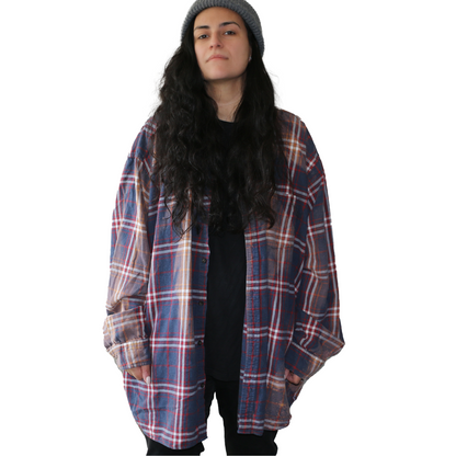 Bleach-Dyed Gauntlet Flannel (3XL)