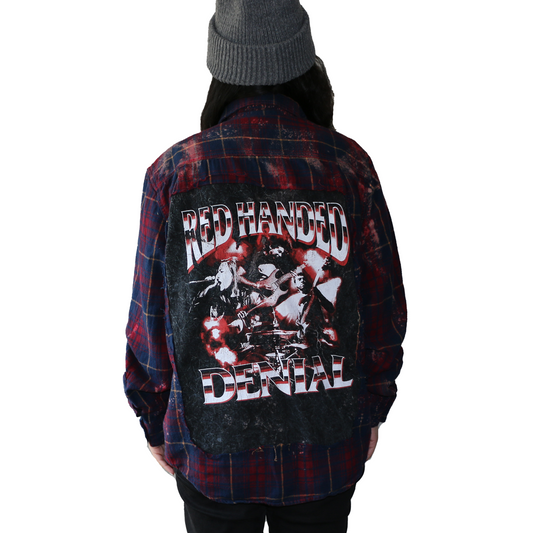 Bleach-Dyed RHD Vintage Flannel (Large)