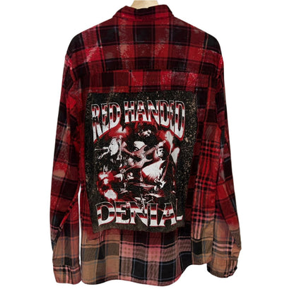 Bleach-Dyed Ombre RHD Flannel (Medium)