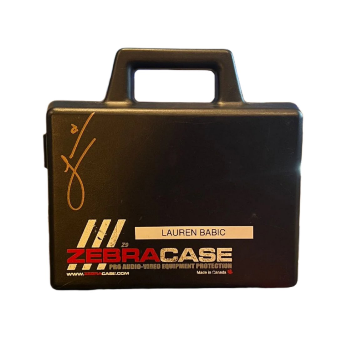 ZebraCase Z9 Hard Case SIGNED (9 X 6 X 3)