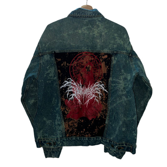 Bleach-Dyed Deathcore Jean Jacket (XXL)